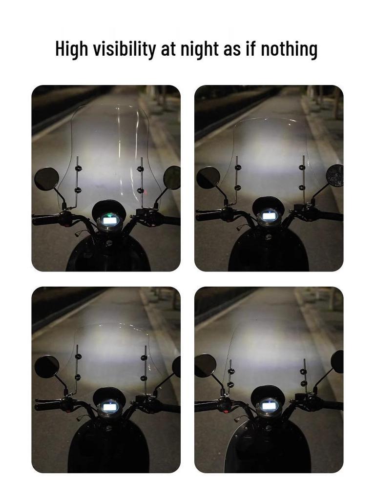 Kryt na čelní sklo s vysokým rozlišením, odolný proti dešti a větru, pro elektrická vozidla a motocykly