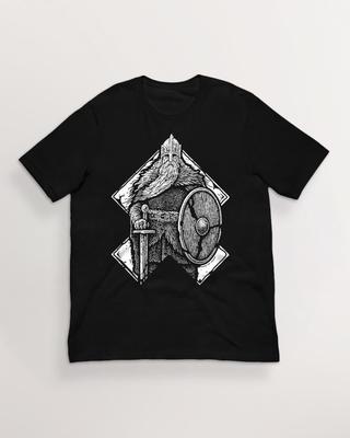 Jarl T-Shirt| Norse Mythology Viking Art T-Shirt | 100% Cotton Unisex Pagan Tee | HUMAN MADE, No Ai