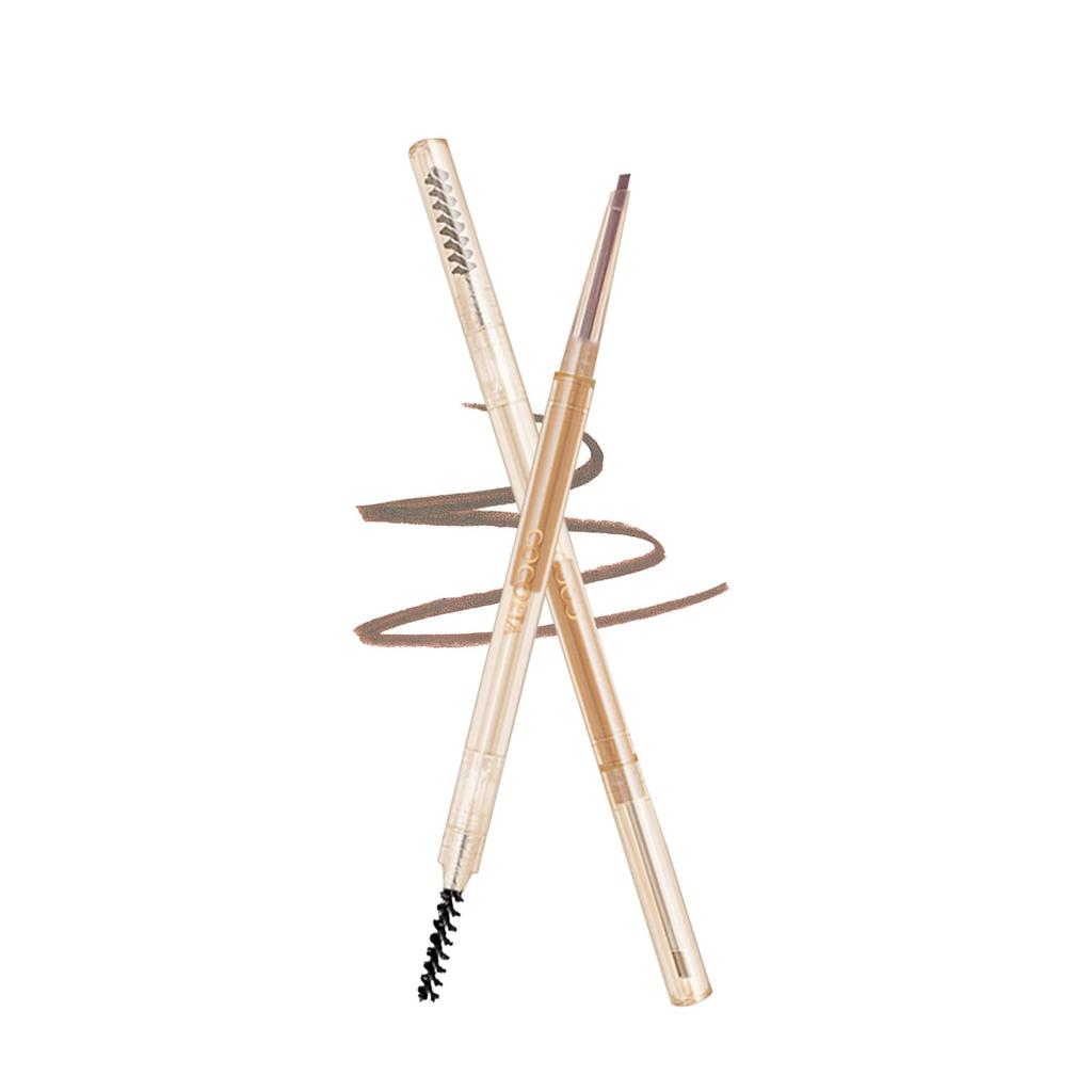 Gevlonecirly Obočí Duchovní Jemná Mlha Malé Trojúhelníkové Obočí Jemná Vodotěsná Přírodní Divoké Obočí a Měkký Mlhavý Make-up Tužka na Obočí pro