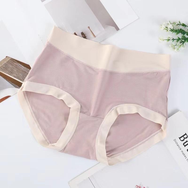 Höschen mit hoher Taille für Damen, atmungsaktive Push-Up-Slips aus reiner Baumwolle, bequeme Unterwäsche in Übergröße