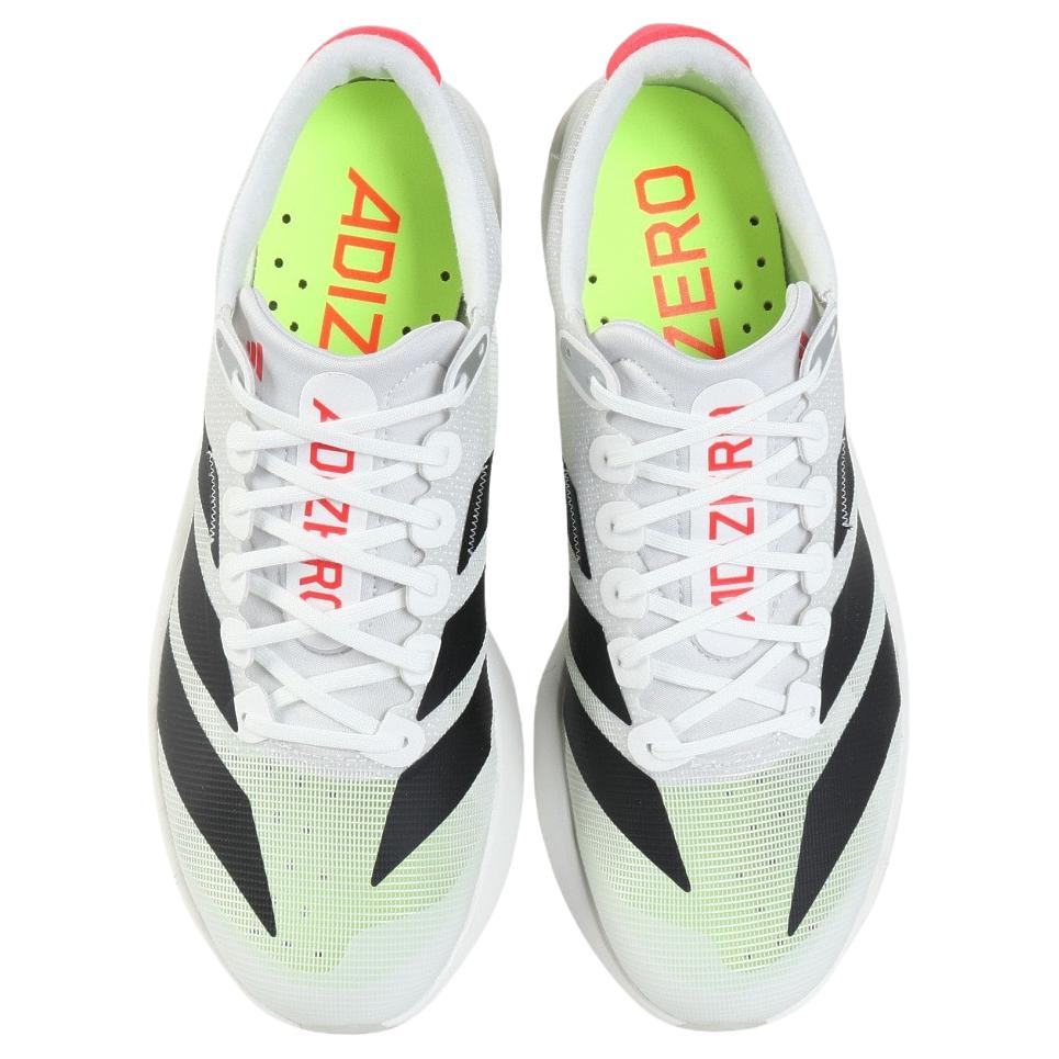 Adidas Adizero RC 6 Breathable And Lightweight Running Shoes Unisex White Black JP6560