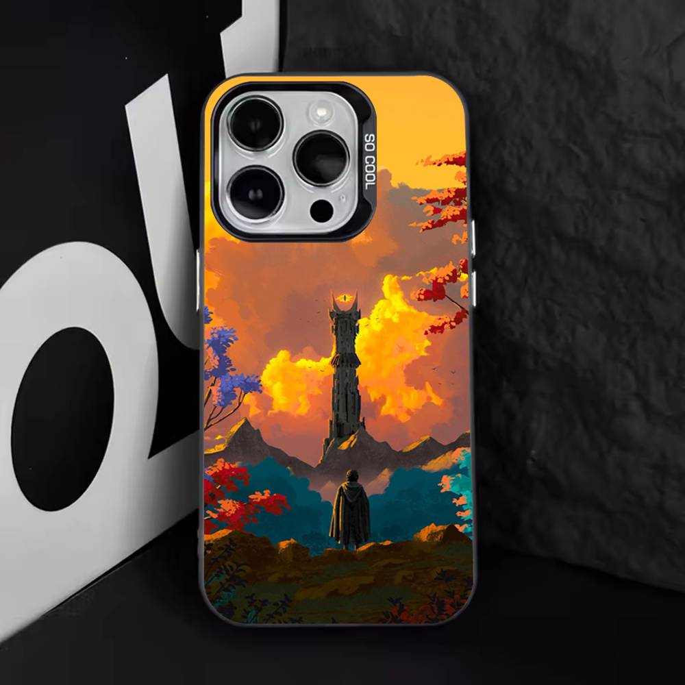 The LordS of the R-Rings Phone Case For iPhone 17,16,15,14,13,12,11,Pro,Max,Plus,E,Air,Mini Black Tpu Cover