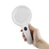 Miling 10x Handheld Reading Magnifier with 8 LEDs and UV Light