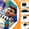 Custom Name Personalized Lionel Messi Print Umbrella, Auto Open Close, 8‑Rib Sturdy Frame, Commute Camping Hiking Use, Birthday Gift