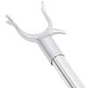 Clothing Reach Pole Heavy Duty Aluminum Stainless Steel Clothes Drying Rod Space Saving Indoor Balcony Wardrobe Hook Pole