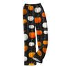 Women Halloween Print Plush Lounge Pants Soft Elastic Waistband Relaxed Fit Long Casual Trousers for Indoor Outdoor Wear