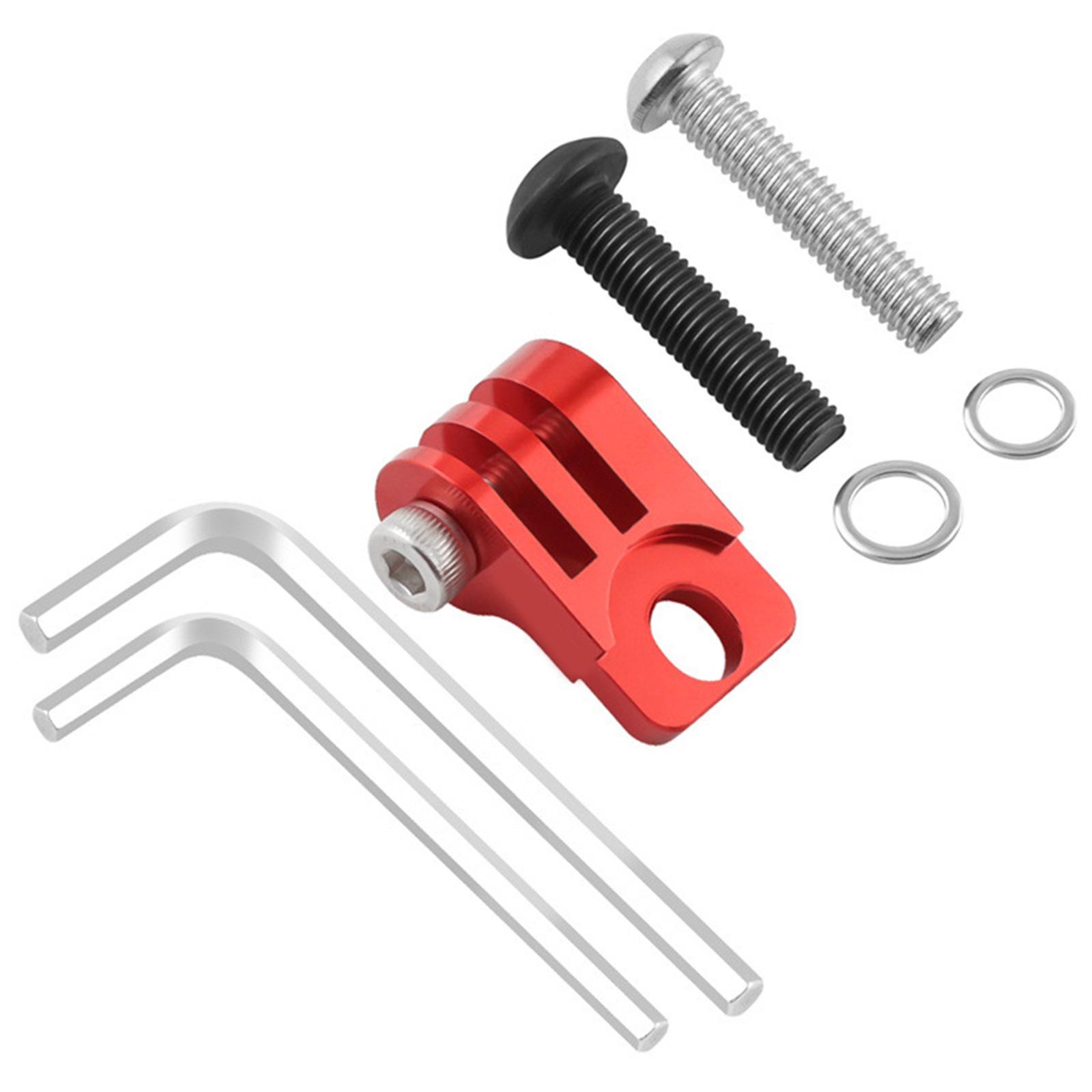 

Крепление для велокомпьютера, держатель для камеры, складной велосипедный держатель для фонаря, основание, кронштейн для лампы, адаптер для крепления велосипедного освещения красный