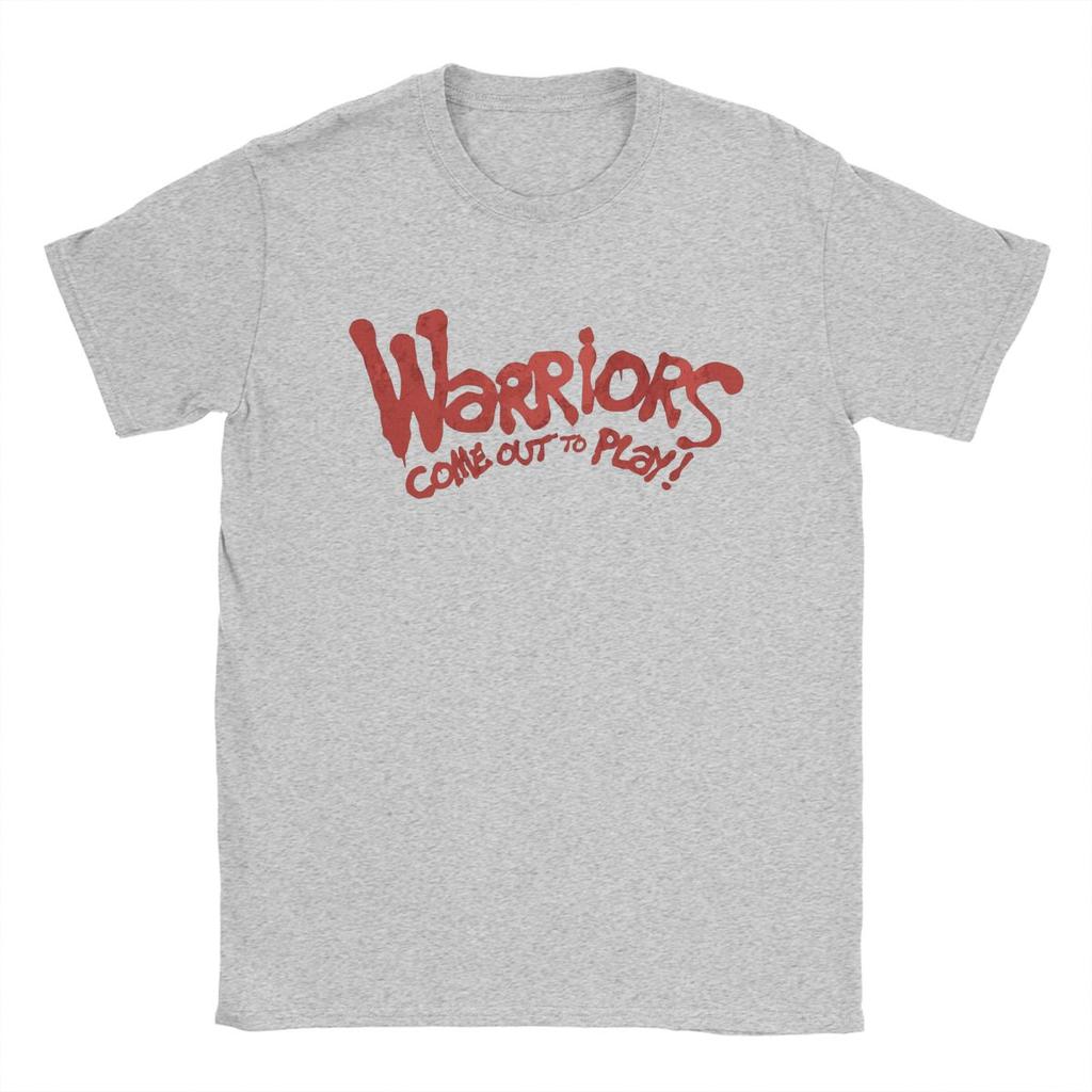 Warriors Come Out To Play Film T-Shirts Herren Reine Baumwolle Hipster T-Shirts Rundhals T-Shirts Kurzarm Tops 4XL 5XL 6XL