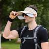 1PC Men's Summer Outdoor Sports Foldable Sunshade Hat No Top Sweat Absorbing Sunshade Hat