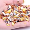 New Style Acrylic Flat Back Rhinestones for Shoes 2x4mm 10000pcs Marquise Dress Jewelry Nails Art Charms