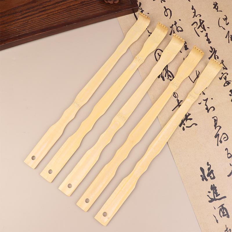 

Bamboo Back Scratcher Massage Roller Long Wooden Body Large Stick Aid For Men & Women - Comfortable Back Itch Relief 2/5Pcs 5PCS
