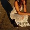 Knitted Beach Cover Up Crochet Beach Swimsuit Cover Up Bathing Suit Coverups Tassel Long Beach Dress