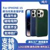 Genuine Leather IPhone 14 13 Pro Max Case With Magnetic Snap Handmade Crazy Horse Texture Back Cover