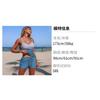 Costume da bagno bikini due pezzi da donna in stile europeo con tasche