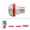 Kettle/Keg Retrofit Part Heavy Duty Weldless Bulkhead Stainless Steel 304 25mm Hole Required Homebrew Hardware
