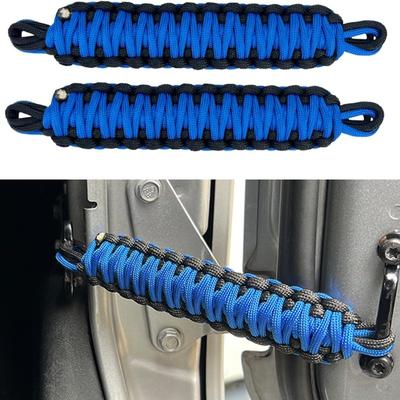 For Heavy Duty Parachute Rope Braided Strap JK-JL Wrangler Conversion Parts Door Limit Tie Downs Fixed Braided Rope