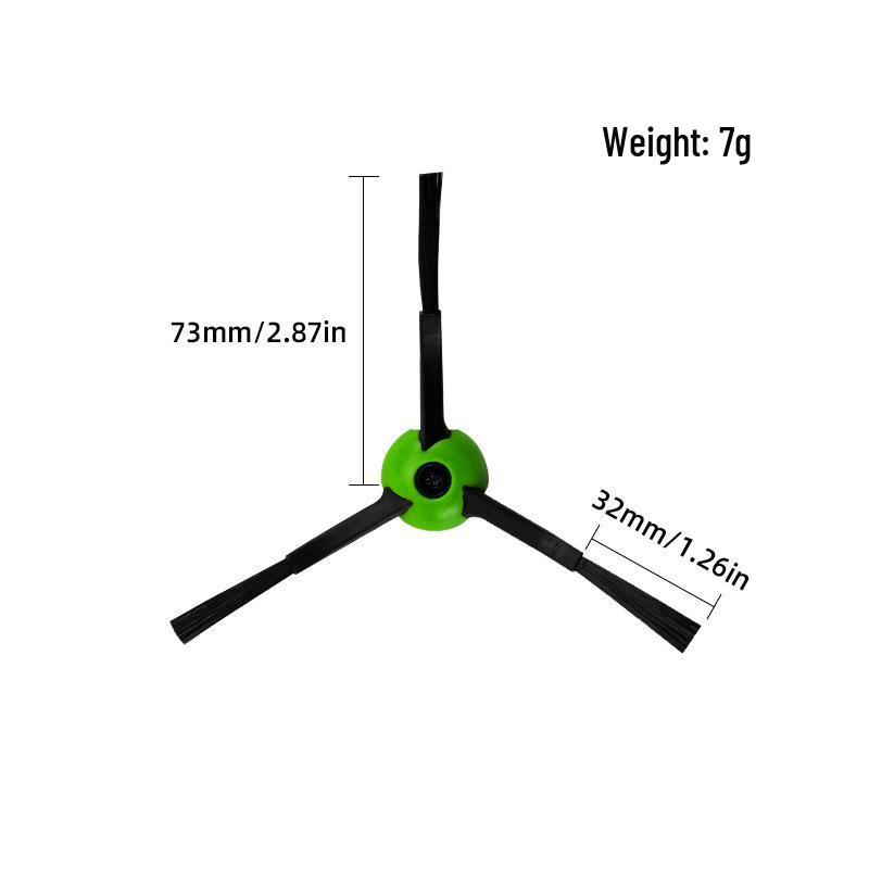 Compatible Side Brush, Roller Brush, Filter, Filter Element, and Dust Bag Accessories for iRobot Vacuum Models I7, E5, E6, I2, I3, and I6.
