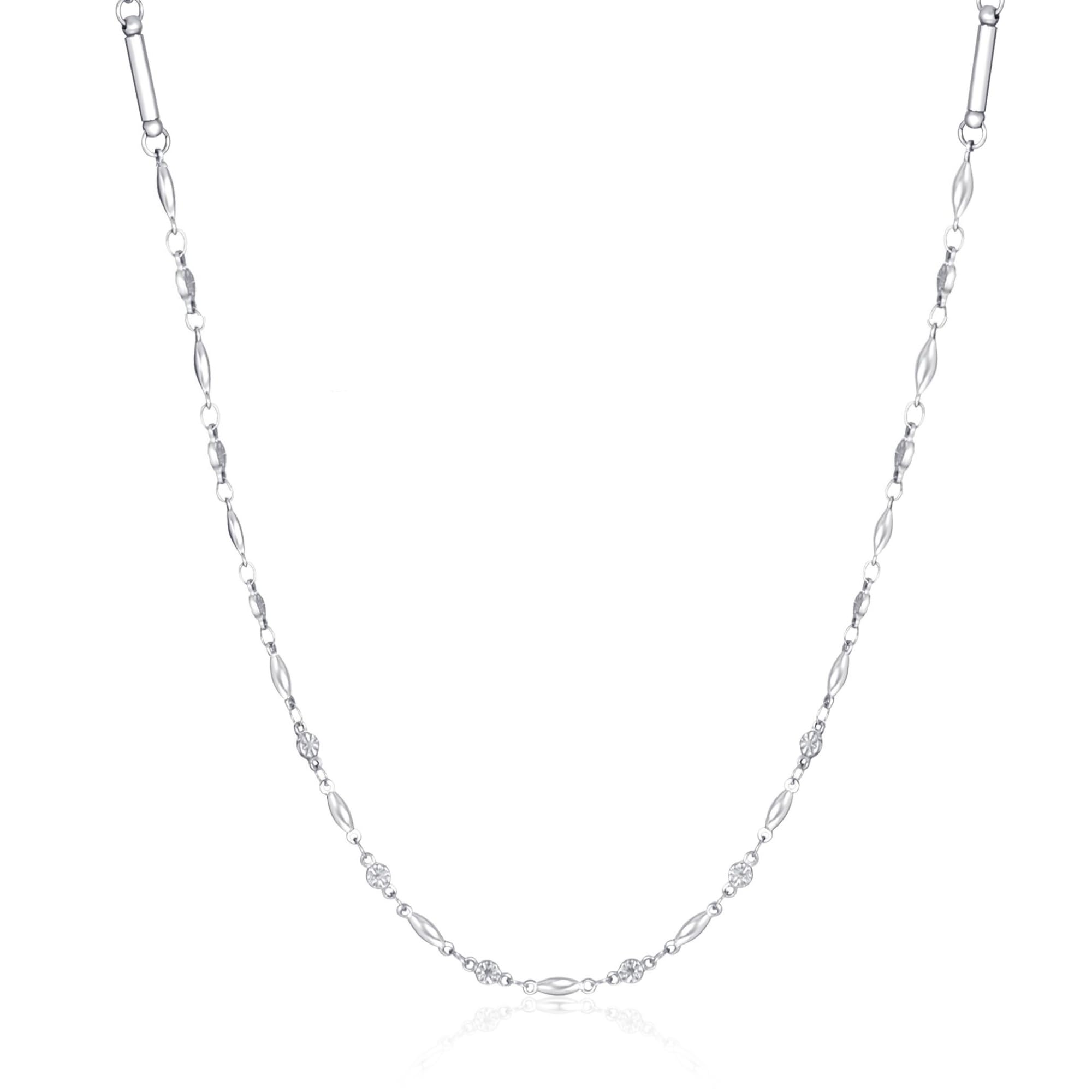 

Магнитное ожерелье для двоих Магнитное хирургическое ожерелье из нержавеющей стали Подарочная коробка в комплекте [MAYA&CANA] Женское, Стильное, 200мт, Штуки, Сталь, Цепочка, 45см, (Серебряный)