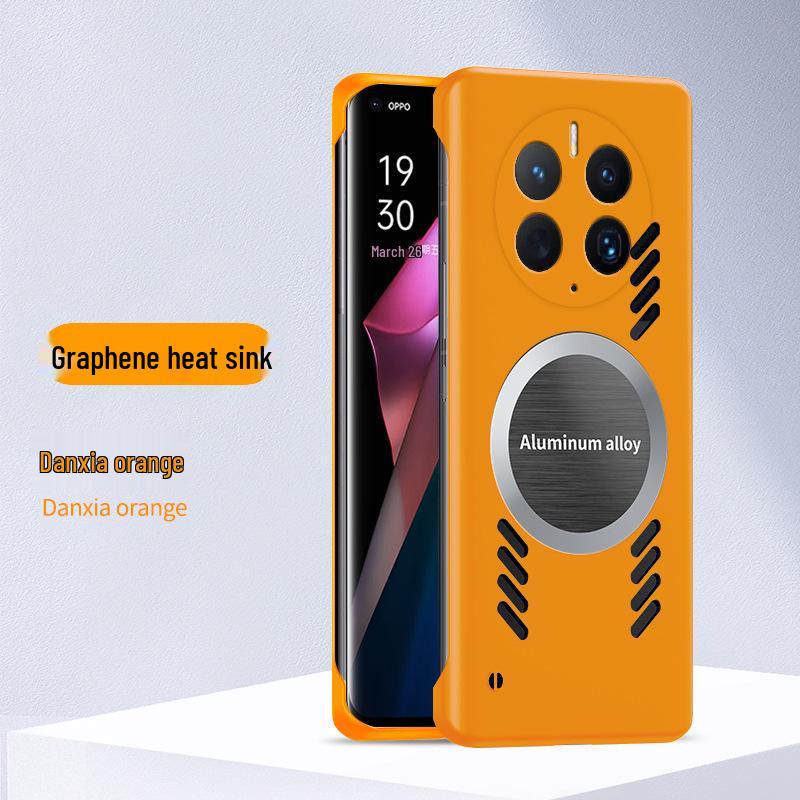 Borderless Cooling Phone Case for Huawei P60 Pro/Mate 50 Pro - Magnetic, Graphene, Anti-fall Design