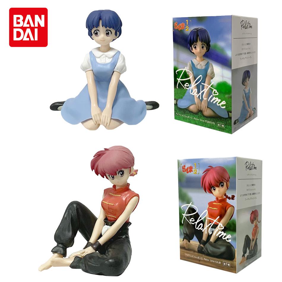 NAMCO BANPRESTO Ranma 1/2 Relax Time Shampoo Tendou Akane Ranma PVC Figure Model Collector Figurine Toy