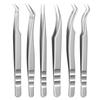 High Precision Eyelash Tweezers Beauty Eyelash Professional Grafting Eyelash High-Precision Flowering Tweezers