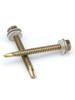 KI9S Stainless Steel Self-Drilling Hex Screw for Tile & Iron, M4