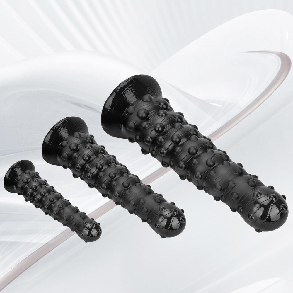 Large Butt Plug with Suction Cup Threaded Masturbator Anal Dilator Gay Sex Toy Fisting Big Dick Realistic Penis