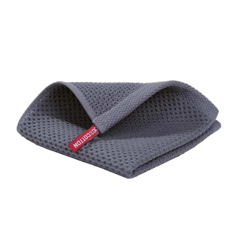 

1 шт. Кухонная салфетка для посуды Хлопковое кухонное полотенце Супермягкая волшебная чистящая салфетка Впитывающая чистящая салфетка Салфетка для вытирания Инструмент для чистки 34x34cm