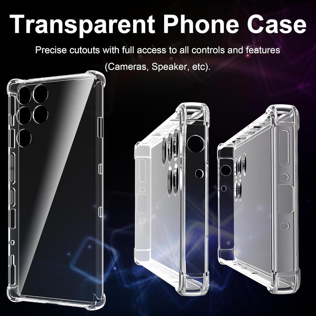 Průhledný TPU kryt na telefon pro ZTE Nubia Red Magic 11 Pro RedMagic 11 Pro Ochranný kryt Nárazuvzdorná zadní skořepina Fundas