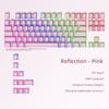 Colorful Shadow Keycaps Side Print Edge Backlit PBT White Black Pink Blue Cherry Profile 97 Keys Cap MX Gamer Keyboards AULA