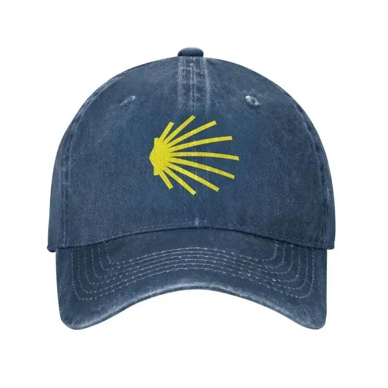Custom Unisex Cotton Camino De Santiago De Compostela Shell Saint Baseball Cap Adult Adjustable Dad Hat for Men Women Outdoor