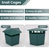 T02C!10Pcs Reusable Bait Snail Traps Garden Pest Catch Trap Safe Gardening Slugs Snails Catcher Eco-Friendly Snail Cages