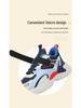 Babu Dou Boys' Waterproof Sports Shoes - 2025 Autumn/Winter Plus Velvet Dad Style