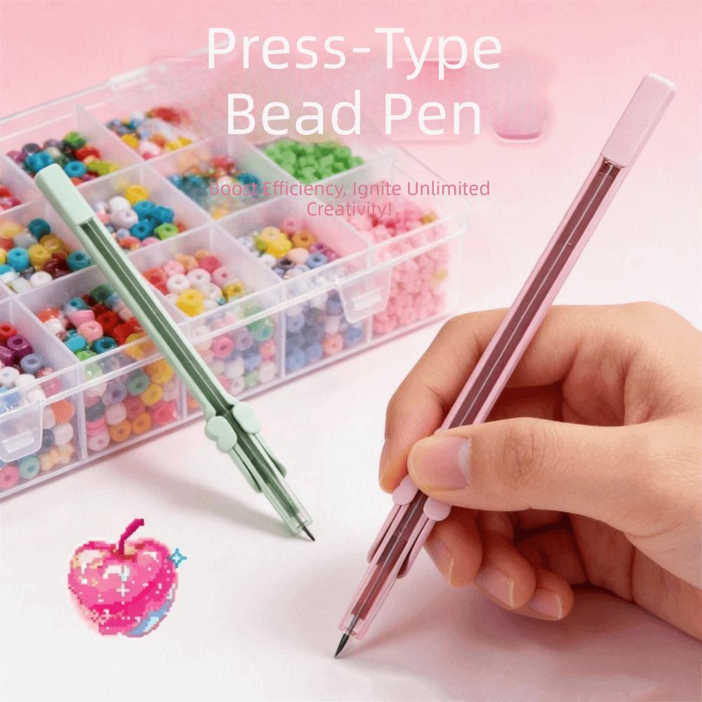 Efficient Automatic Fuse Bead Pen 2.6mm Bead Placement Tool Storable Bead Pen Kids Toys