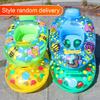 Inflatable Infant Kids Swimming Pool Rings with Handle Safety Baby Seat Float Swim Ring Water Toys for Kids