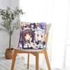 Pillow Cover Super Kawaii Game Nekopara Chocola Vanilla Morden Pillow Case For Living Room Bed Chair Pillowcases