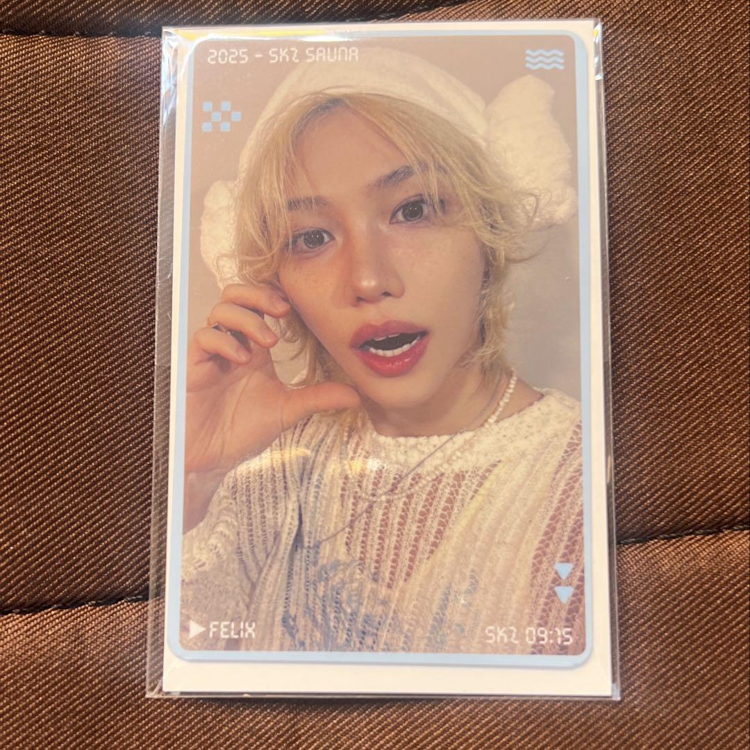 

[USED] StrayKids SKIZ Pop-Up Bonus Trading Card Felix