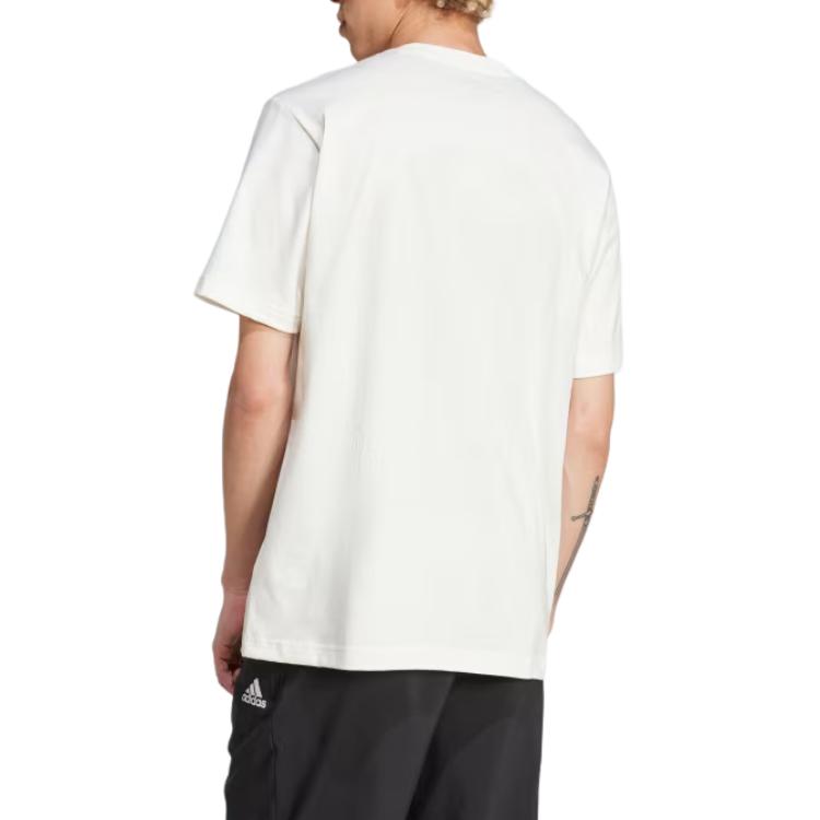 adidas City Escape Graphic Tee Off White Men Streetwear IW2686