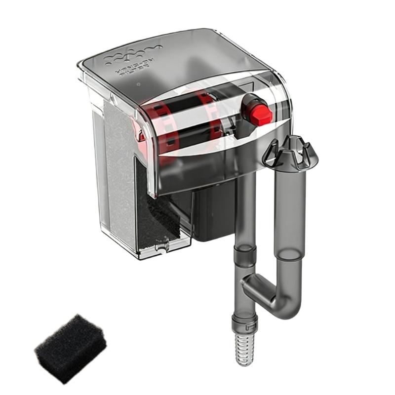 Adjustable Aquarium Filter Wavemaker for Quiet Setting in Fish Tanks Adjustable Flowing, Suitable for Home Office Use