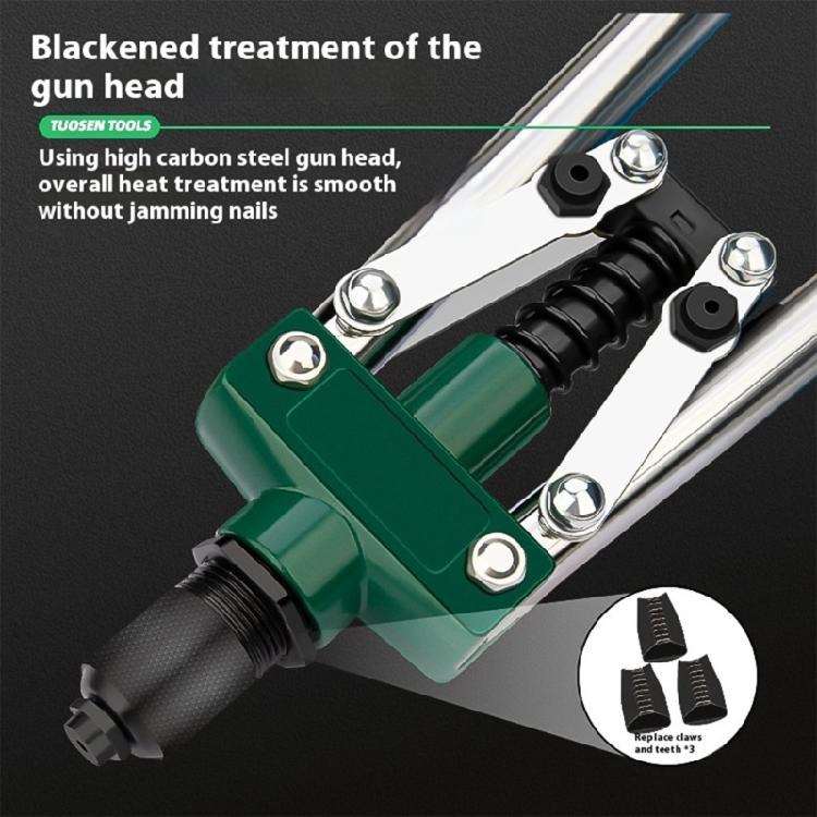Lightweight 17 Inch Ergonomic Hand Riveter Suitable For Door Hinges&Sheet Metal No Electricity Required Easy To Operate