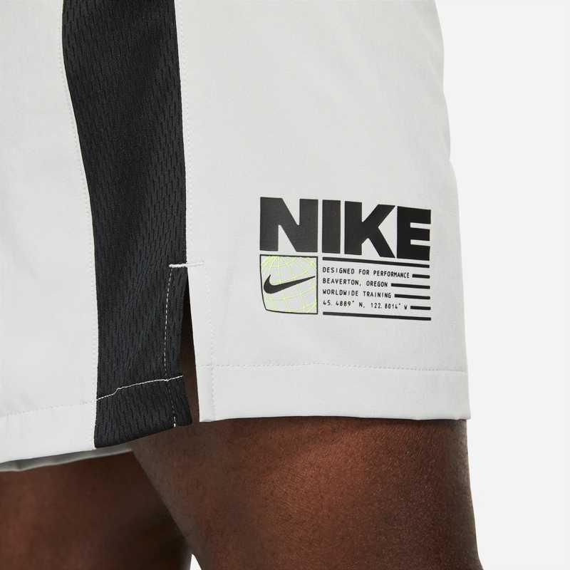 Nike Letter Print Loose Casual Shorts Men Shorts Light-Smoke-Grey CZ2577-077
