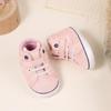 Infant Velcro High-Top Non-Slip Breathable Walking Shoes