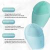 Electric Silicone Facial Cleanser Massager Skincare Massage Tool Beauty Machine Vibration Cleaning Of Pores Self Provided Batter