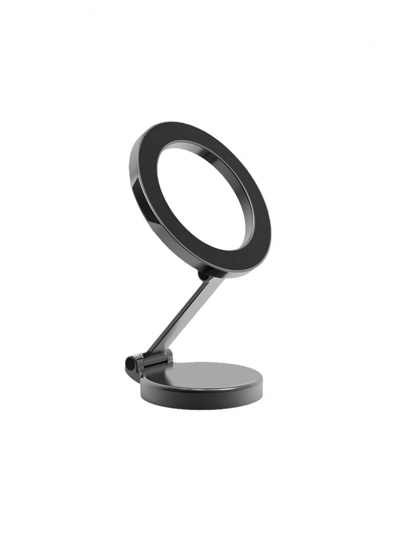 Metal Magnetic Car Phone Mount – 360° Rotatable & Foldable Design, Strong Neodymium Magnet, Universal for All Smartphones