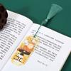 Tassel Brass Bookmark Painted Pagination Mark Retro Book Clip  School Office Supplies