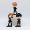 New 7 Pcs/Pack Q Posket Jujutsu Kaisen 9cm Figure Satoru Gojo Itadori Yuji Geto Suguru Nobara Megumi Collection Character Orname