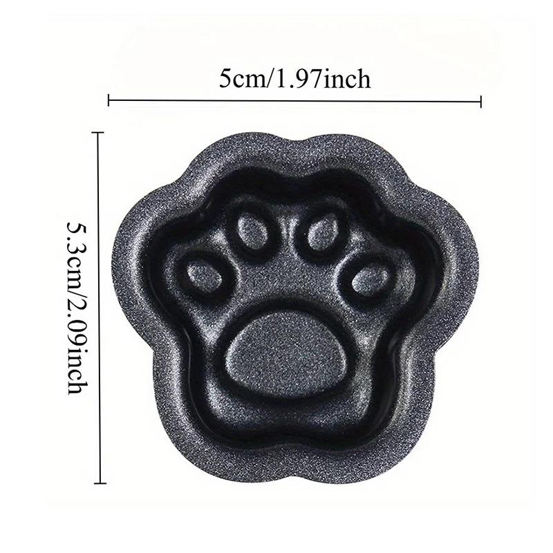 1/5Pcs Cat Claw Cake Mold Non-Stick Aluminum Mini Cake Pan Pastry Molds DIY Baking Tools Home Kitchen Gadgets