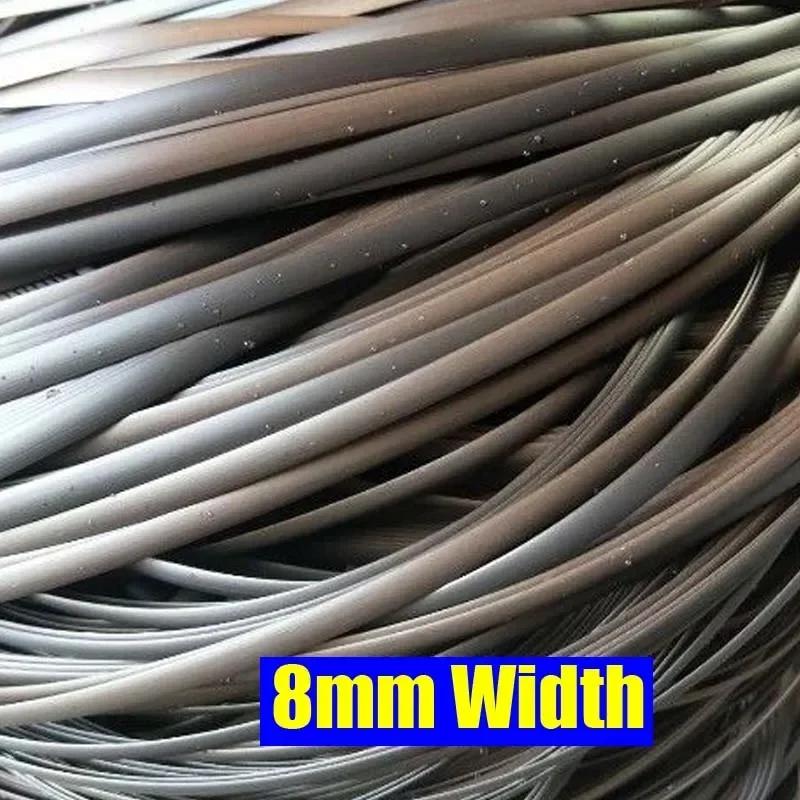 500g 31 Types Thicker Round/Flat PE Synthetic Rattan Material For Weaving Basket Chair Sofa Table Repair DIY Craft Plastic Rope