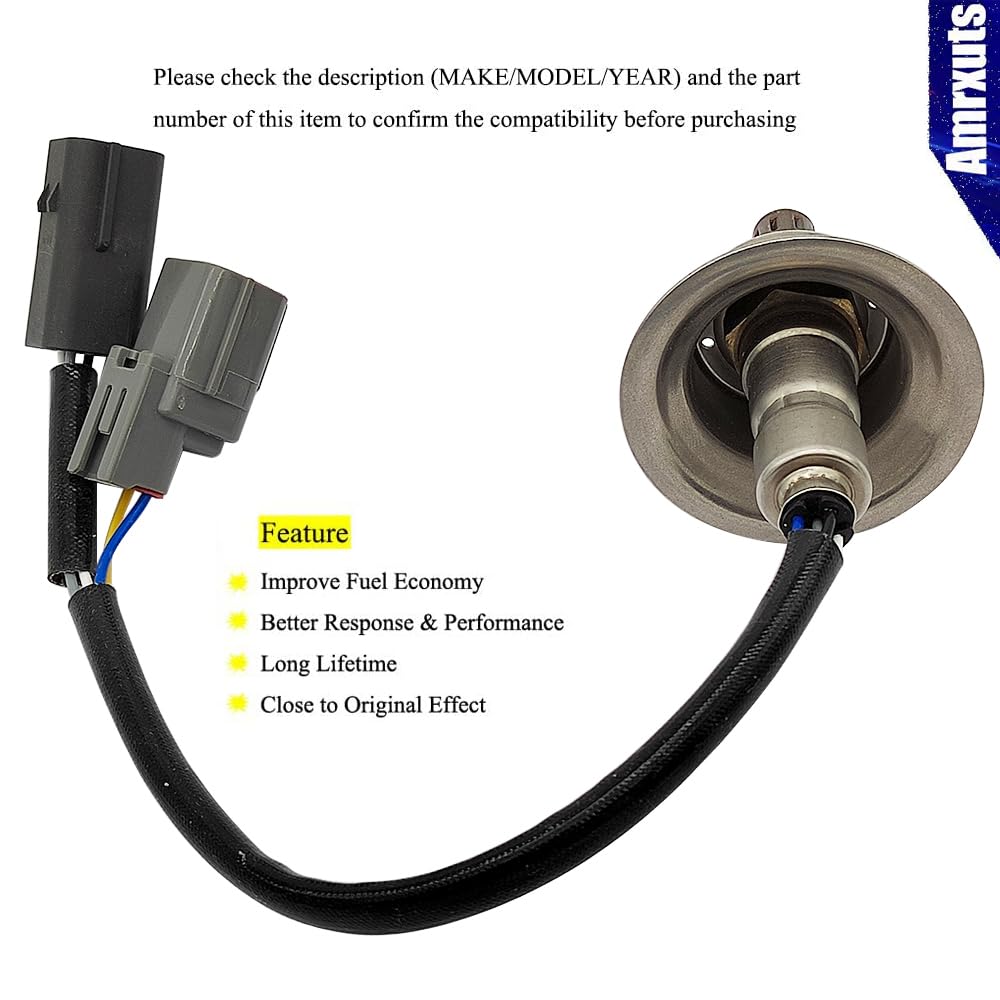 

Amrxuts 2pcs 234-5077 234-4505 Upstream Downstream Oxygen Sensor for 2012 2013 2014 2015 M-a-z-d-a 5, 2.5L L4 2345077, 2344505, L5E2188G1, L5D91886ZC
