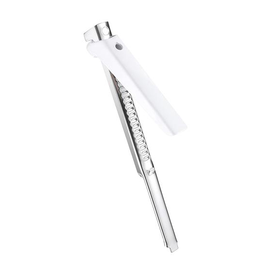 1/2 st flasköppnare rostfritt stål justerbart grepp halkfritt handtag lätt att dra burköppnare kök verktyg för äldre